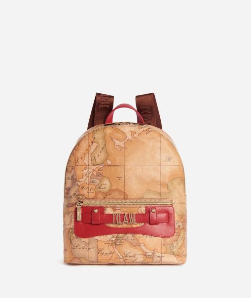 Creative Alviero Martini Backpacks, Bucket & Belt Bags Soft Generation Backpack Scarlet Red Women