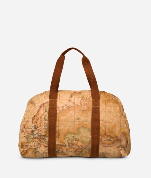 Travel Bags Women Geo Soft Bag With Fabric Handles Alviero Martini Energy-Efficient