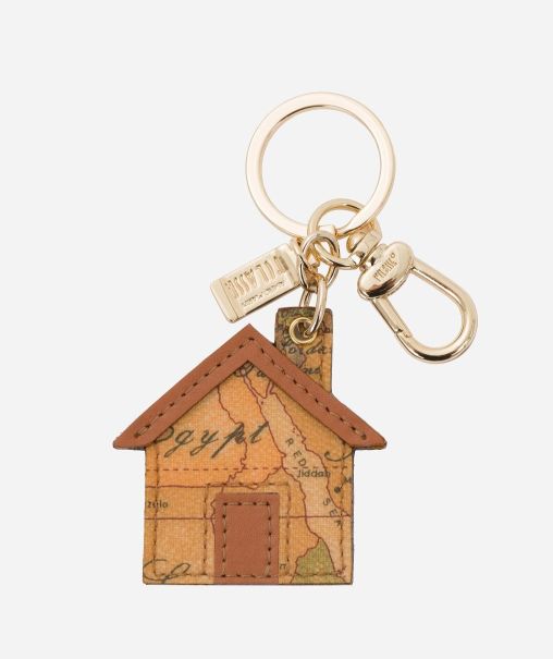 Simple Card Cases & Keyrings Geo Classic House-Shaped Keychain Alviero Martini Women