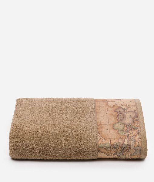 Cotton Terry Bath Towel Turtledove Women Alviero Martini Reduced Textile