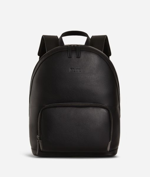 Backpacks & Belt Bags Generate Men Backpack Leather Black Alviero Martini