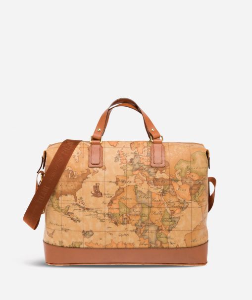 Geo Classic Travel Bag With Strap Travel Bags Alviero Martini Men Intuitive