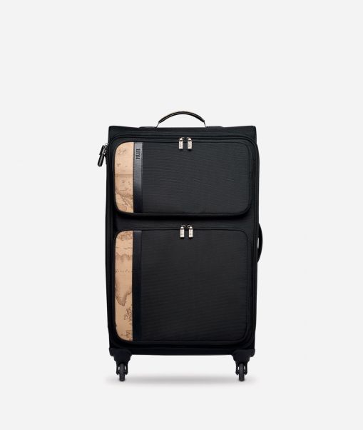 Work Way Large Nylon Suitcase Superior Men Alviero Martini Travel Bags