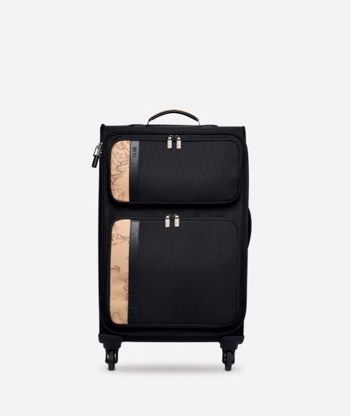 Work Way  Medium Nylon Suitcase Cheap Travel Bags Alviero Martini Men