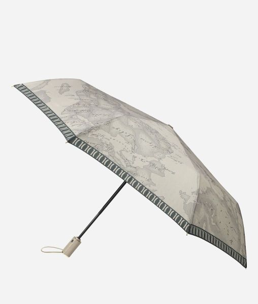 Umbrellas 1ᴬ Classe Geo Mini Umbrella Grey Alviero Martini Men Shop