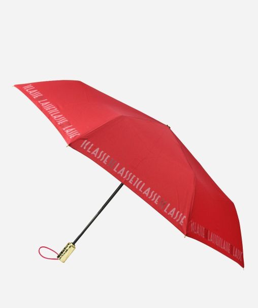 Alviero Martini Umbrellas 1ᴬ Classe Mini Umbrella Red Luxurious Men