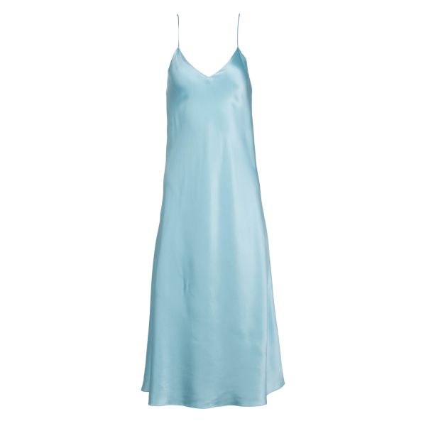 Women Tulum Blue Midi Slip Dress Dresses Dannijo