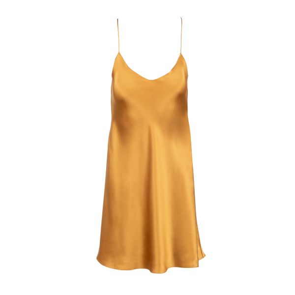 New Bronze Mini Slip Dress Dannijo Dresses Women
