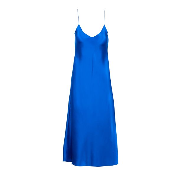 Women Dannijo New Cobalt Midi Slip Dress Dresses
