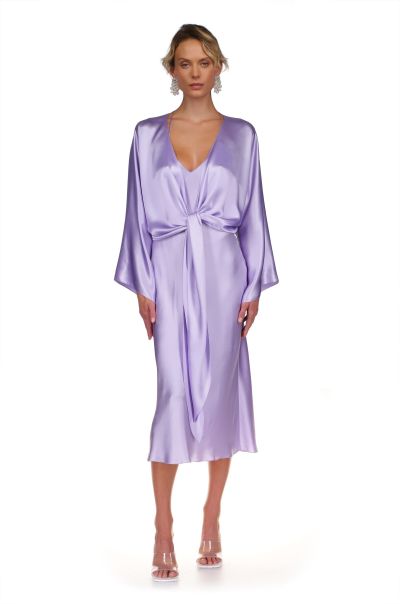 Tops Women Dannijo Lavender Kimono Sleeve Wrap Top