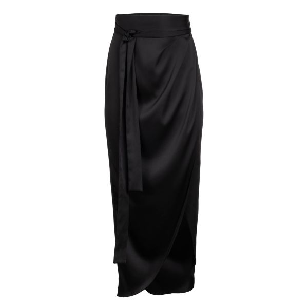 Women Dannijo Matching Sets Noir Wrap Midi Skirt