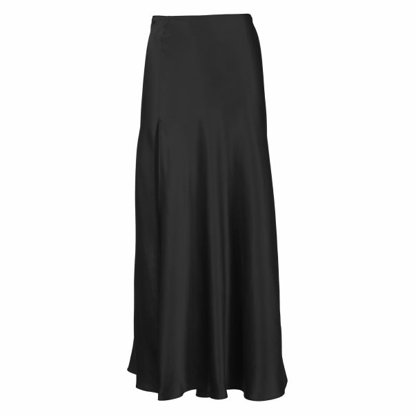 Black Skirt With High Slit Dannijo Bottoms Women