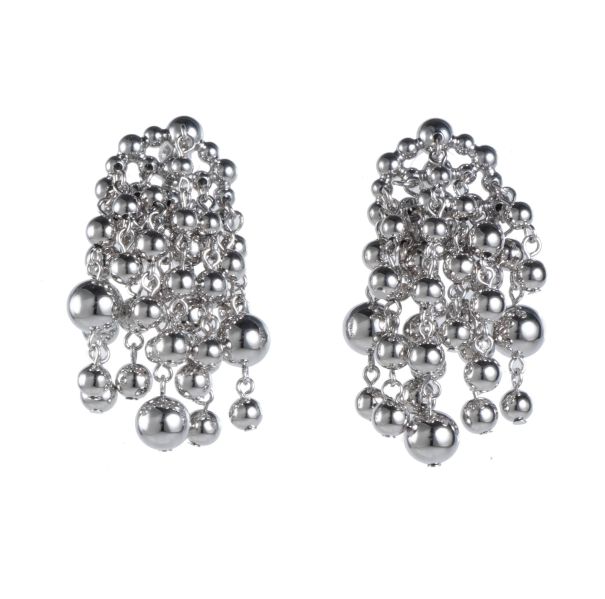 Women Dannijo Wilshire Silver Earrings Earrings